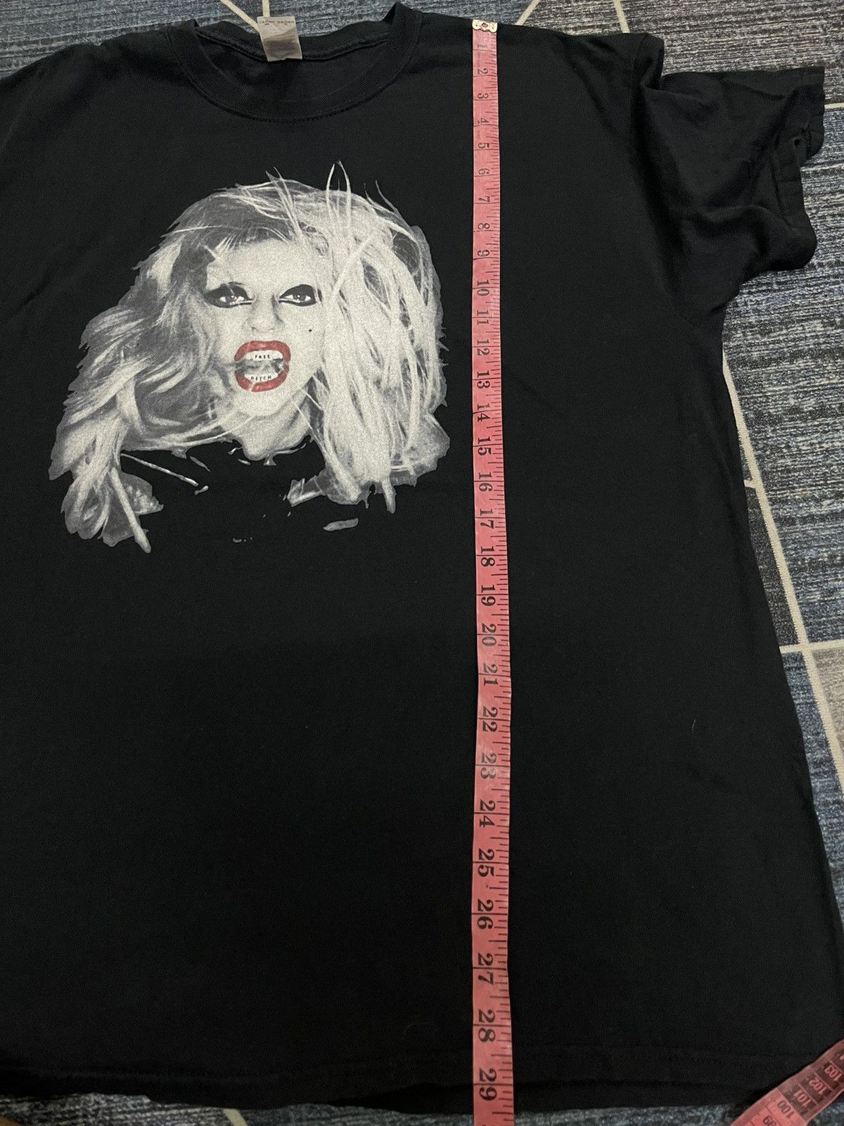 Band Tees VTG LADY GAGA T-SHIRT Size US XL / EU 56 / 4 - 3 Thumbnail