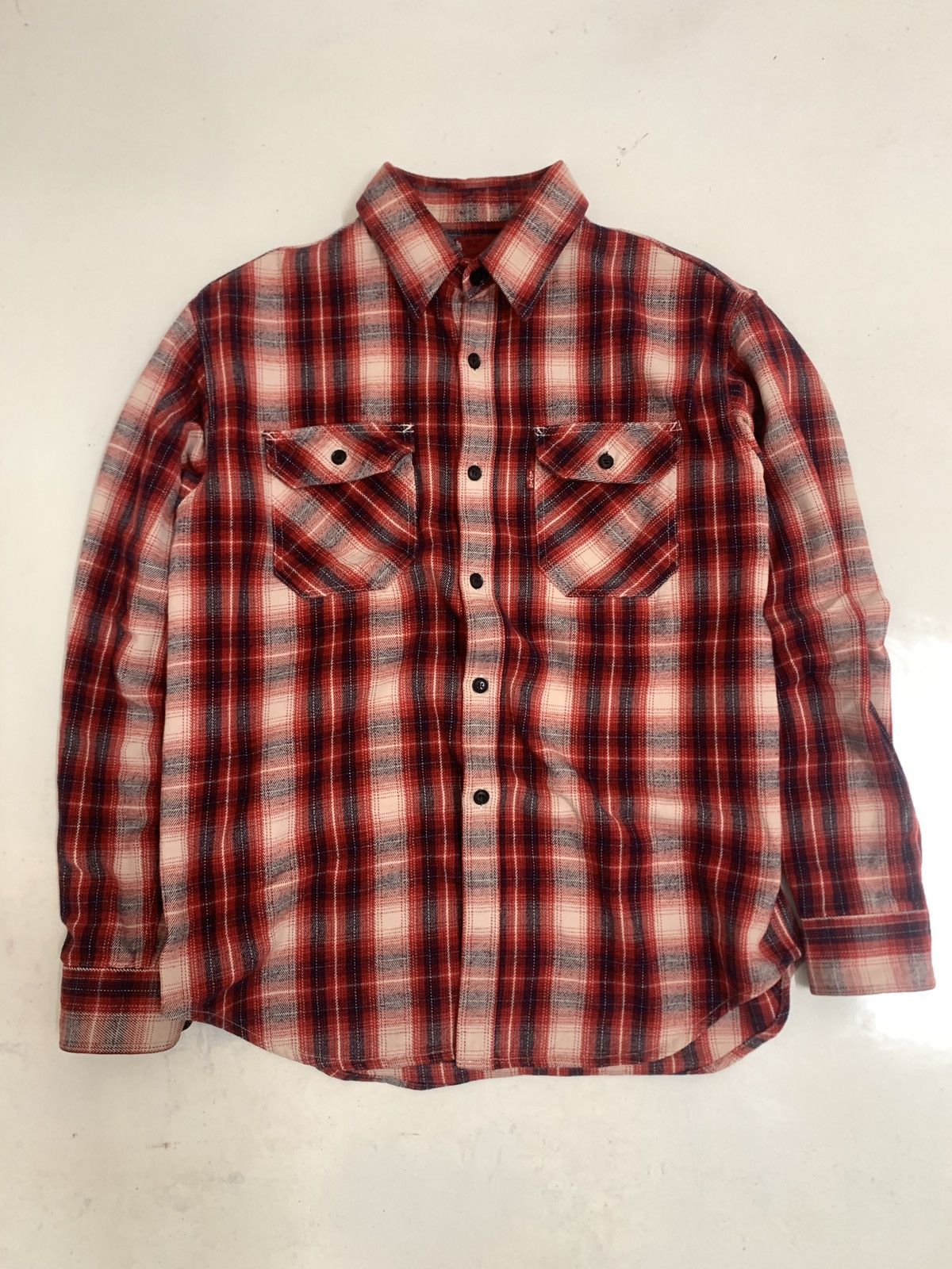 LEVI’S HEAVY FLANEL RED TAB LARGE FIT