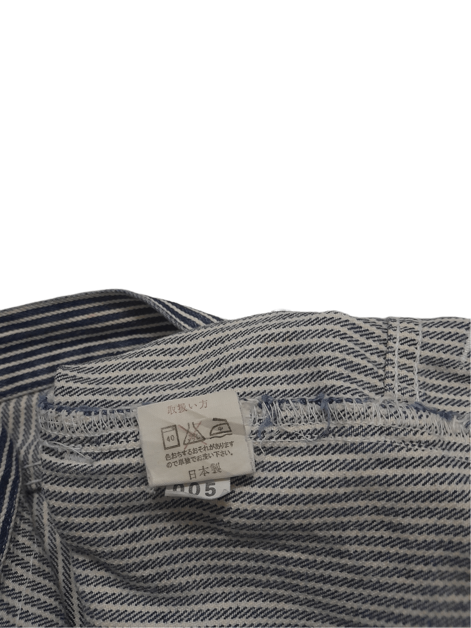 Beams Plus BeamsBoy Hickory Bush Pant Denim Japan (E284) W31 Size US 31 - 6 Thumbnail