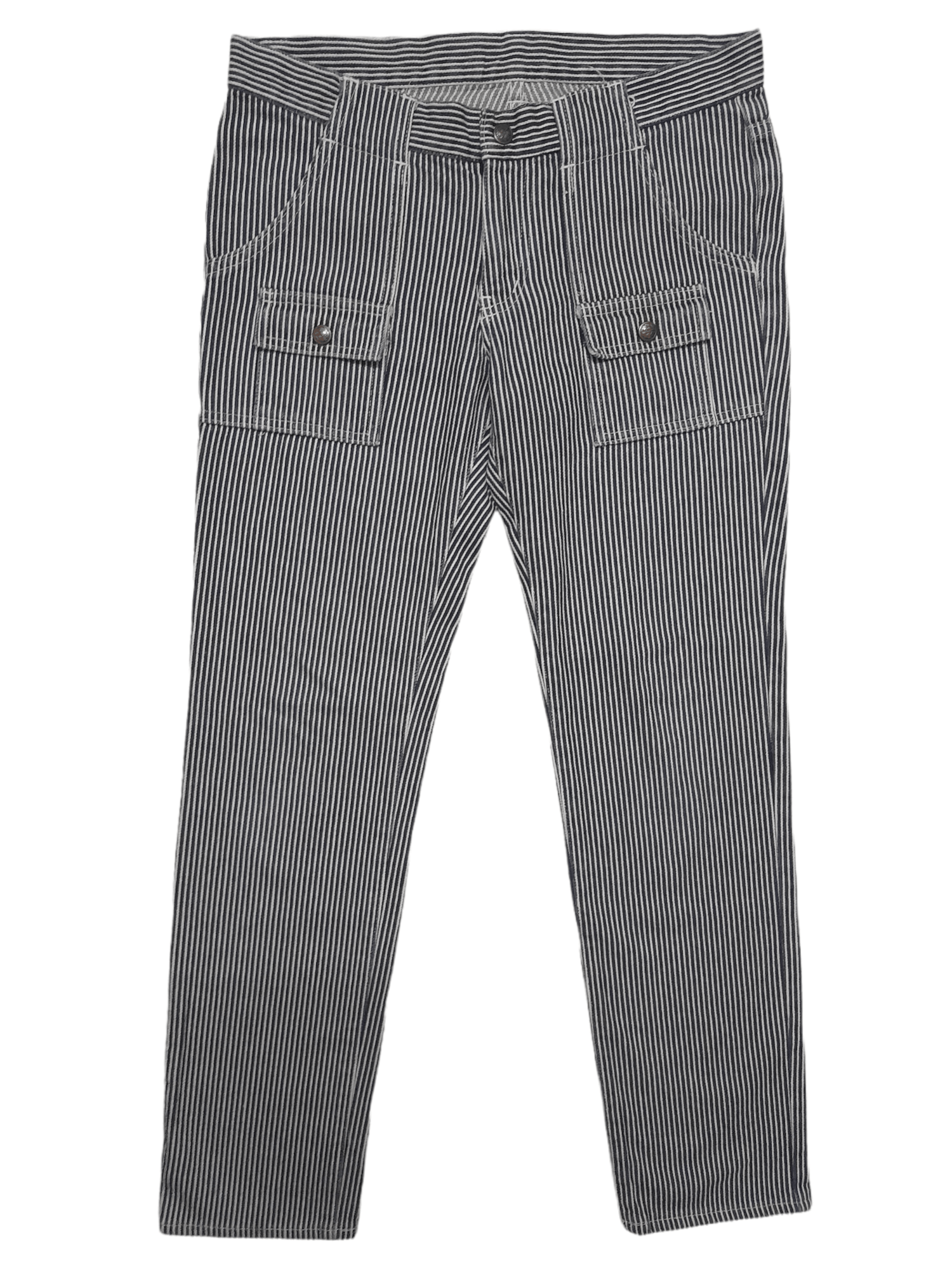Beams Plus BeamsBoy Hickory Bush Pant Denim Japan (E284) W31 Size US 31 - 1 Thumbnail