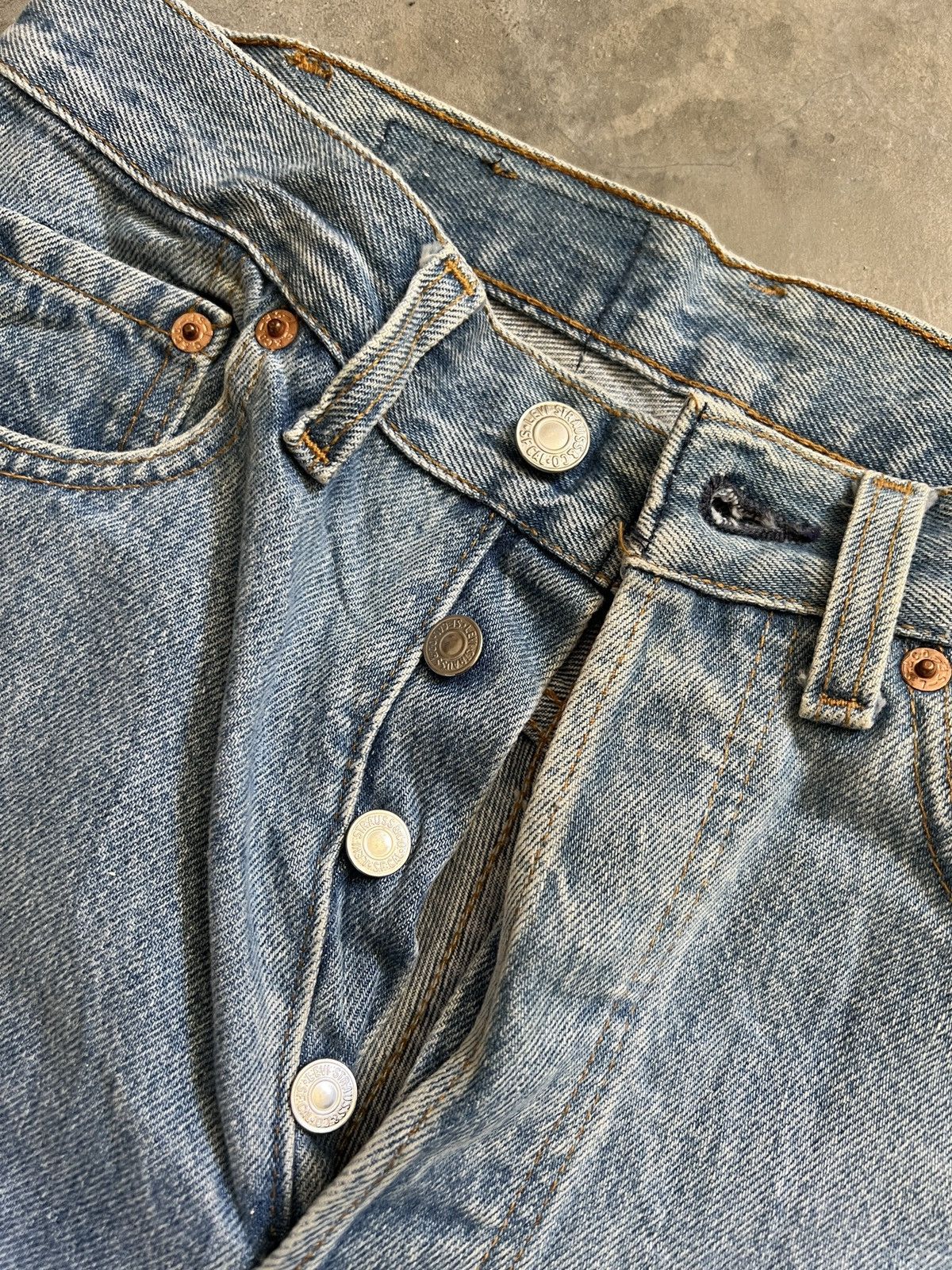 LEVI'S 🔥 Vintage Levis 501 Light Wash Made In Usa Jeans