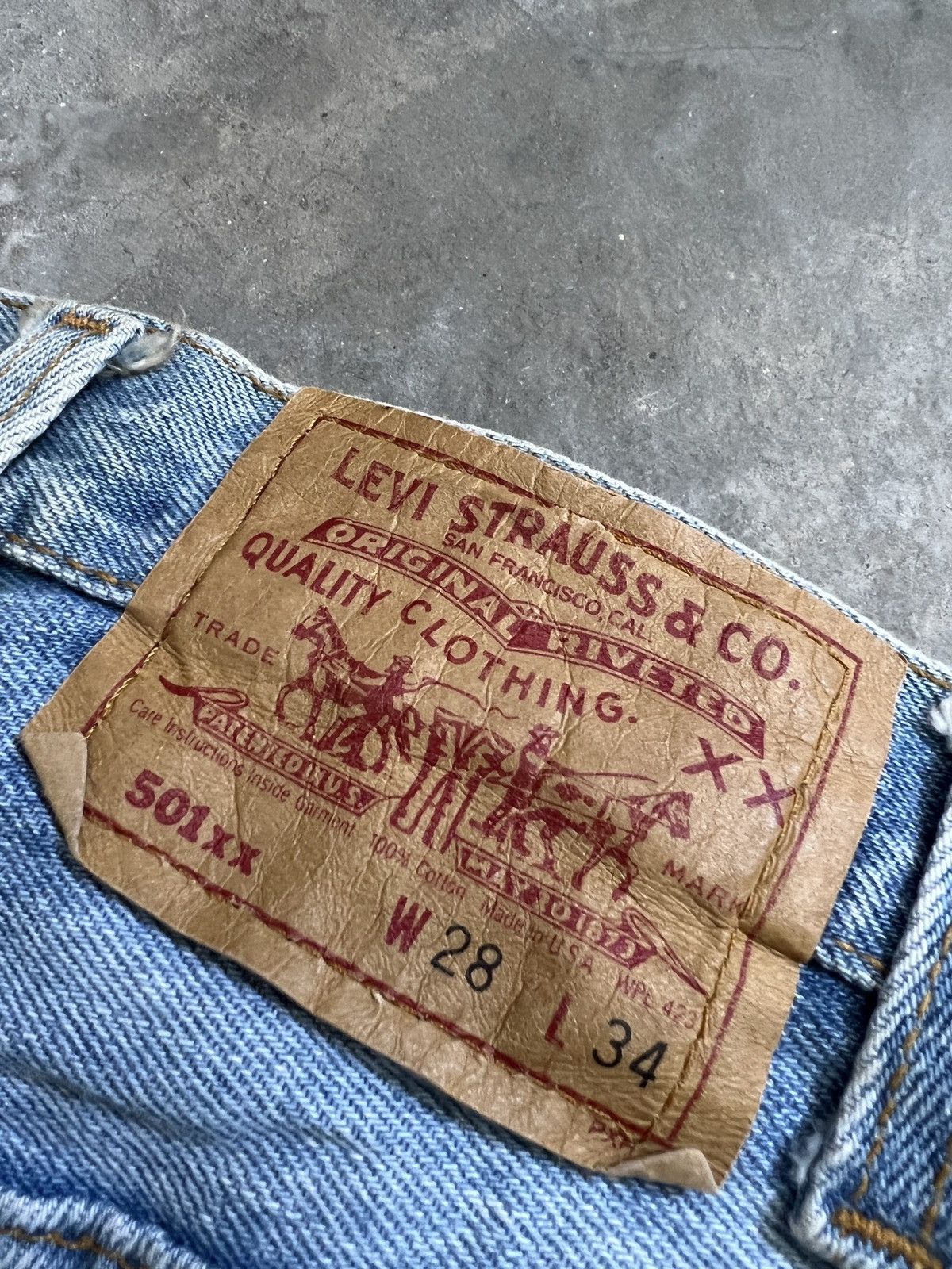 LEVI'S 🔥 Vintage Levis 501 Light Wash Made In Usa Jeans