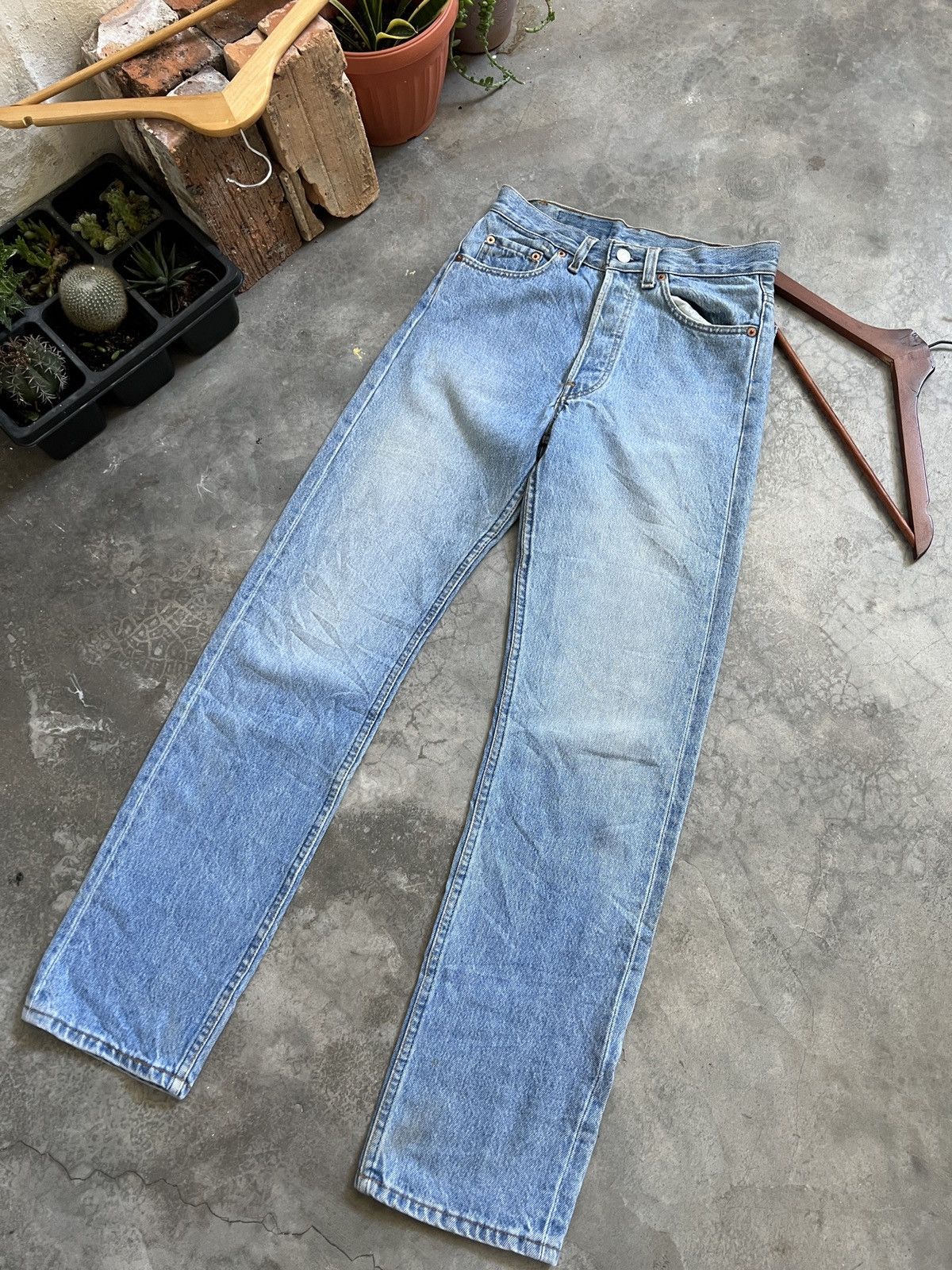 LEVI'S 🔥 Vintage Levis 501 Light Wash Made In Usa Jeans