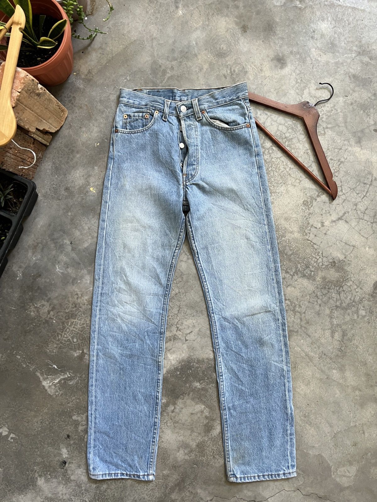 LEVI'S 🔥 Vintage Levis 501 Light Wash Made In Usa Jeans