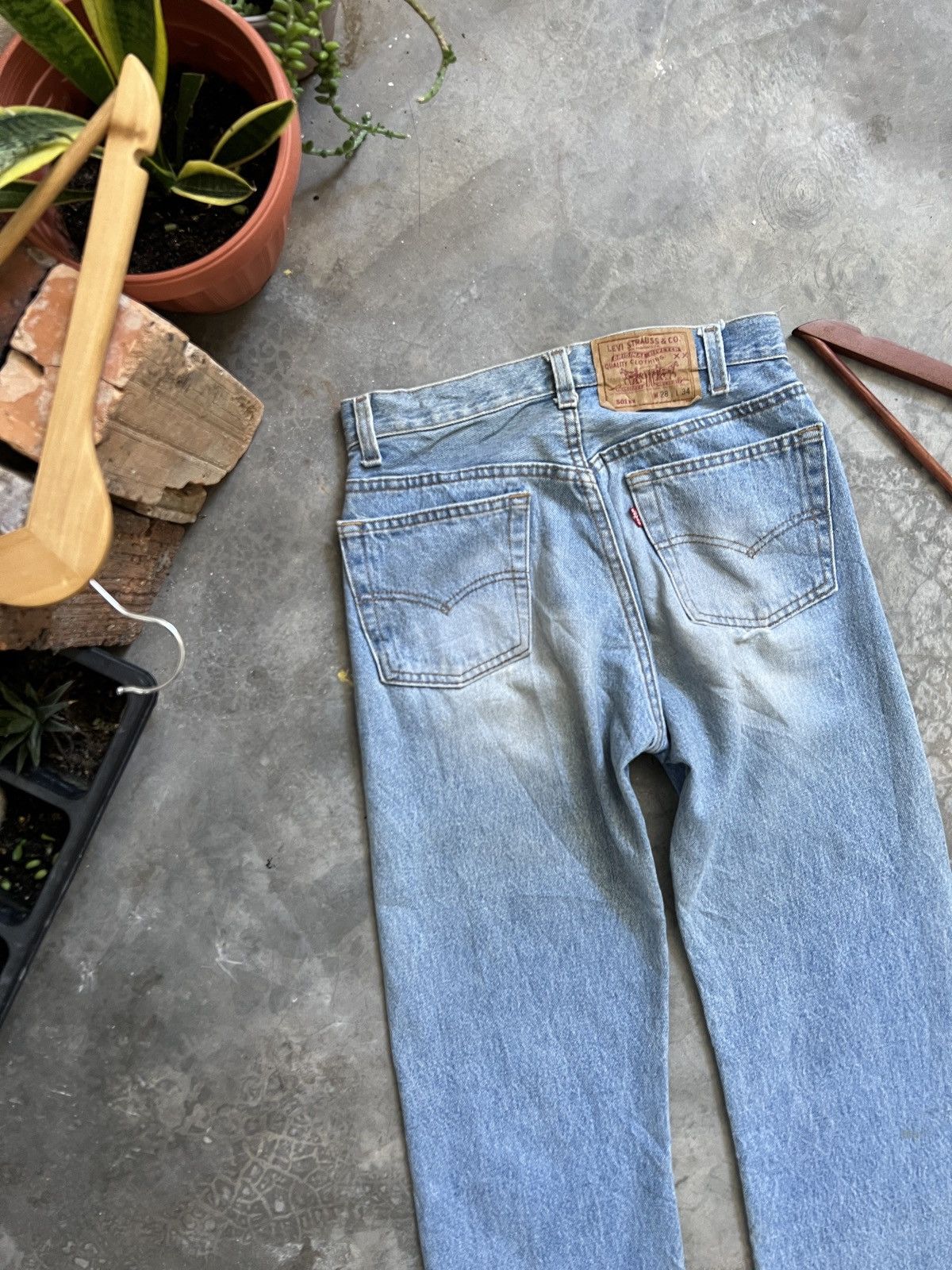 LEVI'S 🔥 Vintage Levis 501 Light Wash Made In Usa Jeans