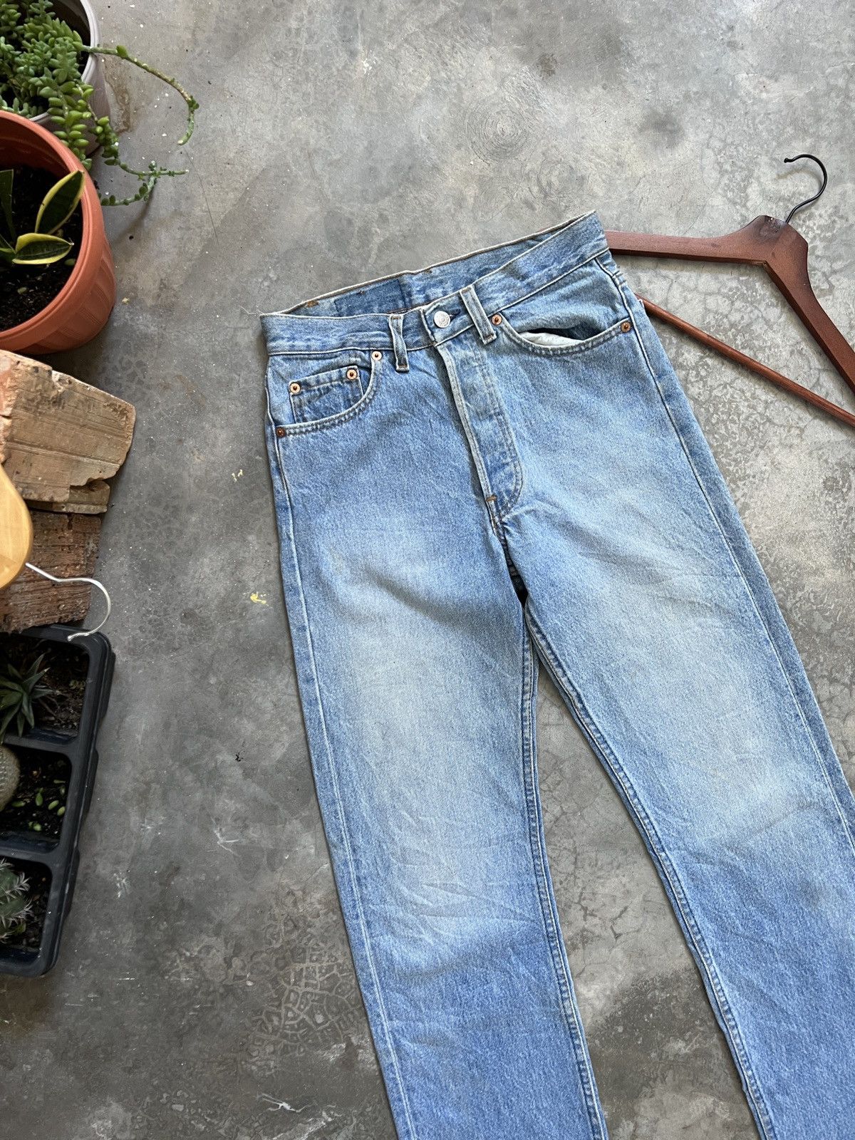 LEVI'S 🔥 Vintage Levis 501 Light Wash Made In Usa Jeans
