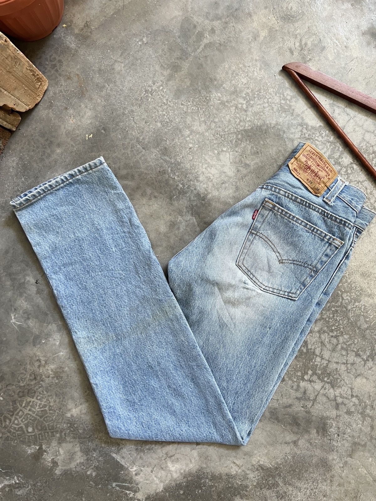 LEVI'S 🔥 Vintage Levis 501 Light Wash Made In Usa Jeans
