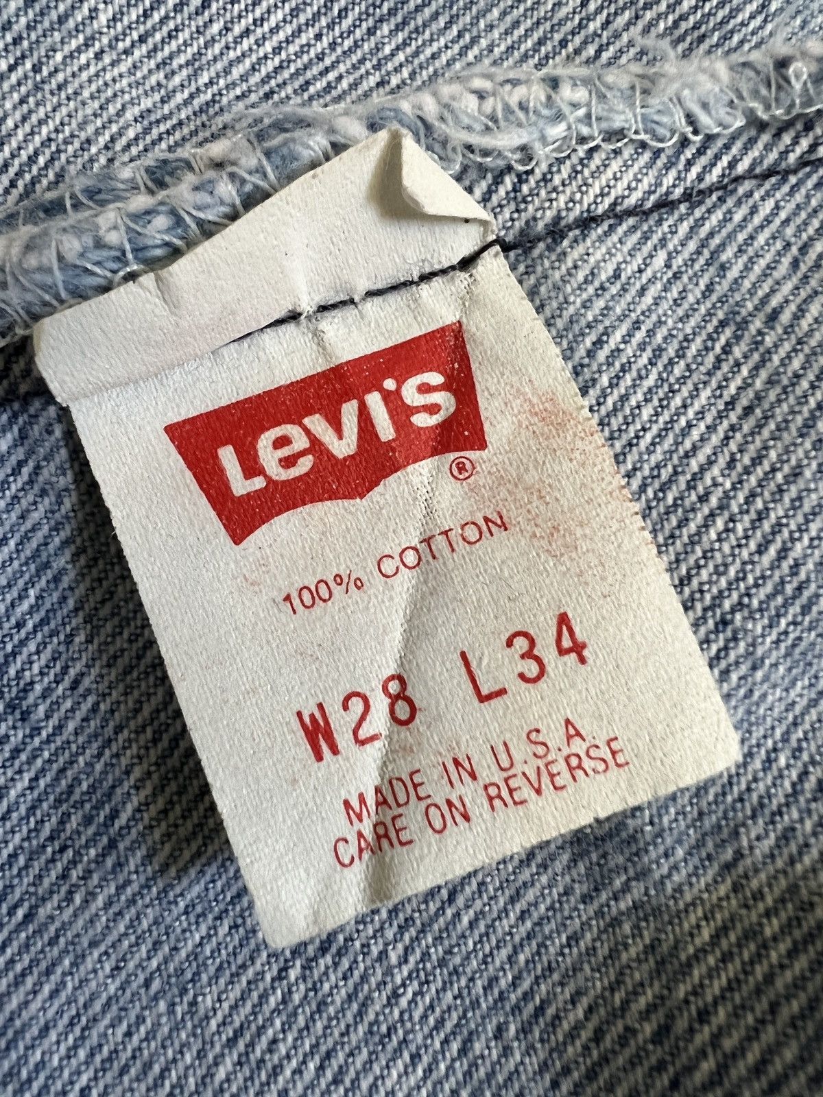 LEVI'S 🔥 Vintage Levis 501 Light Wash Made In Usa Jeans