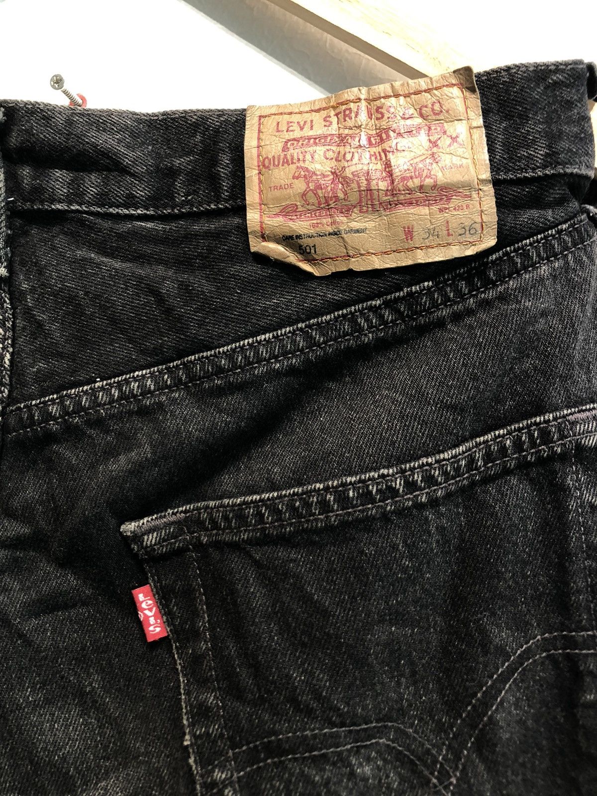 Levi's Vibe Levis 501S Shorts Pants Size US 34 / EU 50 - 5 Thumbnail