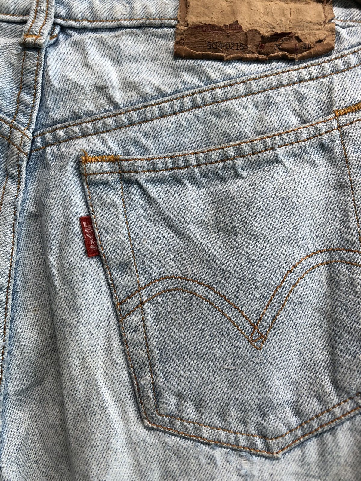 Kapital Levis 504 Distressed Denim Size US 29 - 7 Thumbnail