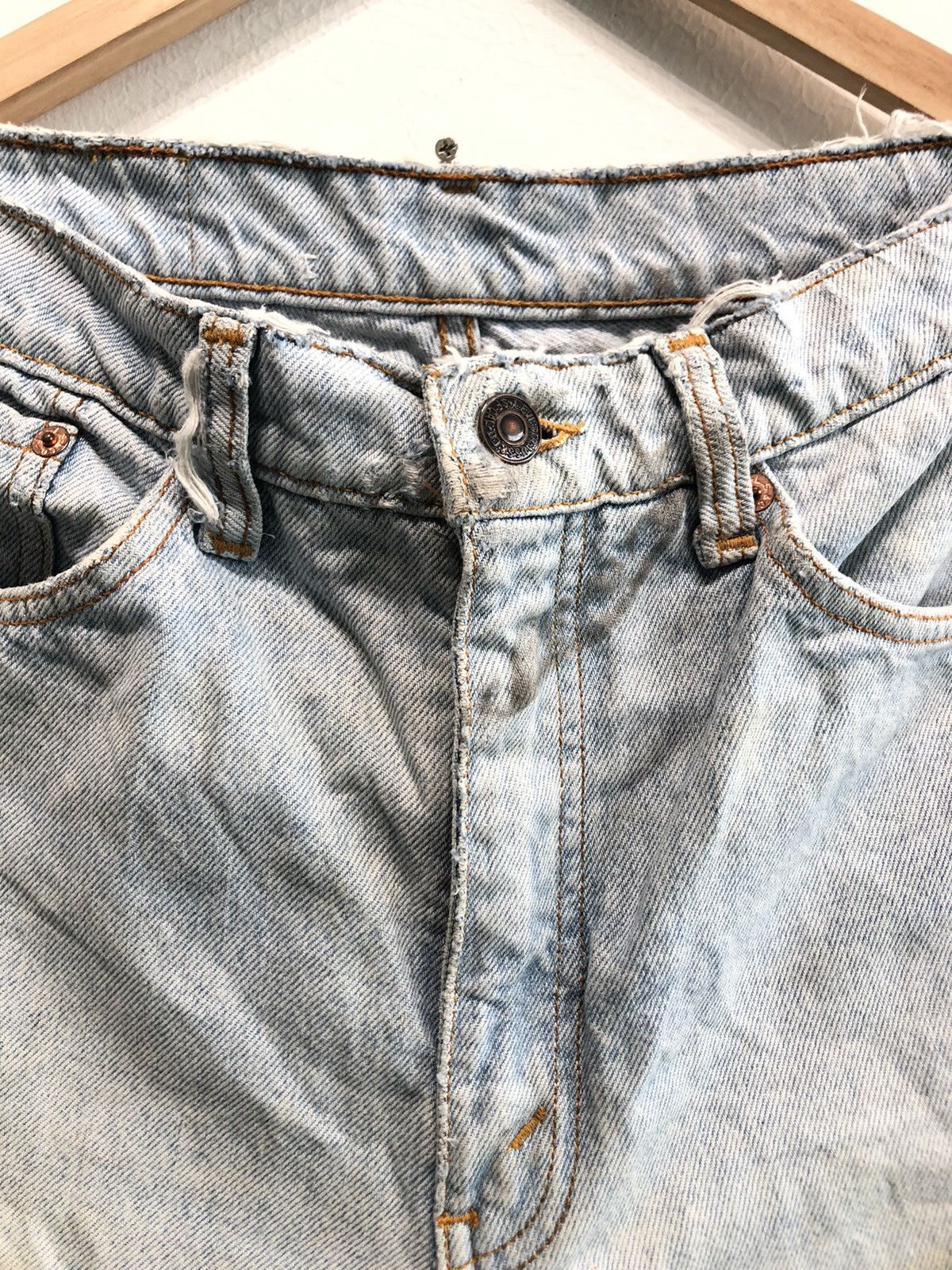 Kapital Levis 504 Distressed Denim Size US 29 - 5 Thumbnail