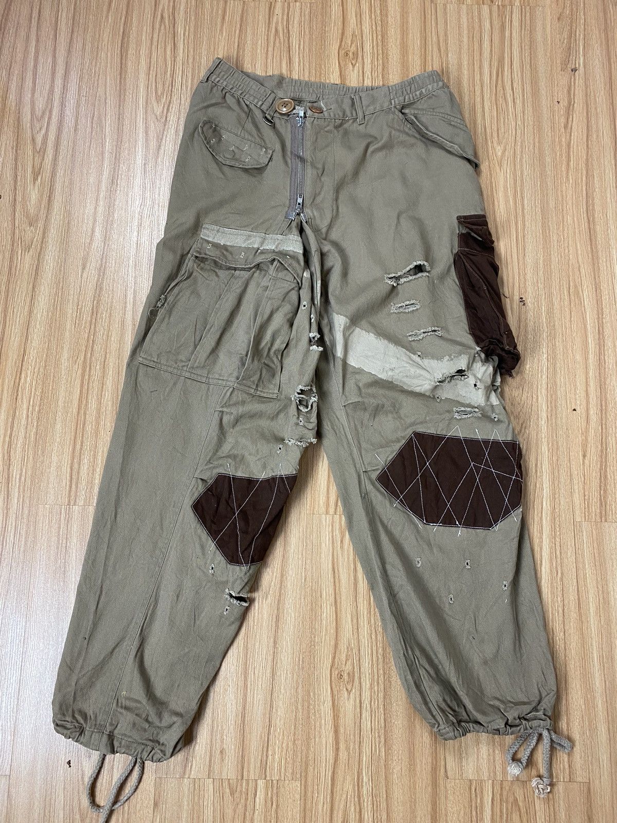 Japanese Brand 🔥SALE🔥STREET FASHION DESIGN PANTS BY KINGLY MASK Size US 33 - 1 Thumbnail