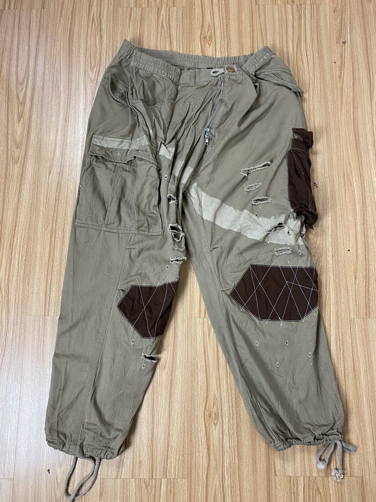 Japanese Brand 🔥SALE🔥STREET FASHION DESIGN PANTS BY KINGLY MASK Size US 33 - 7 Thumbnail