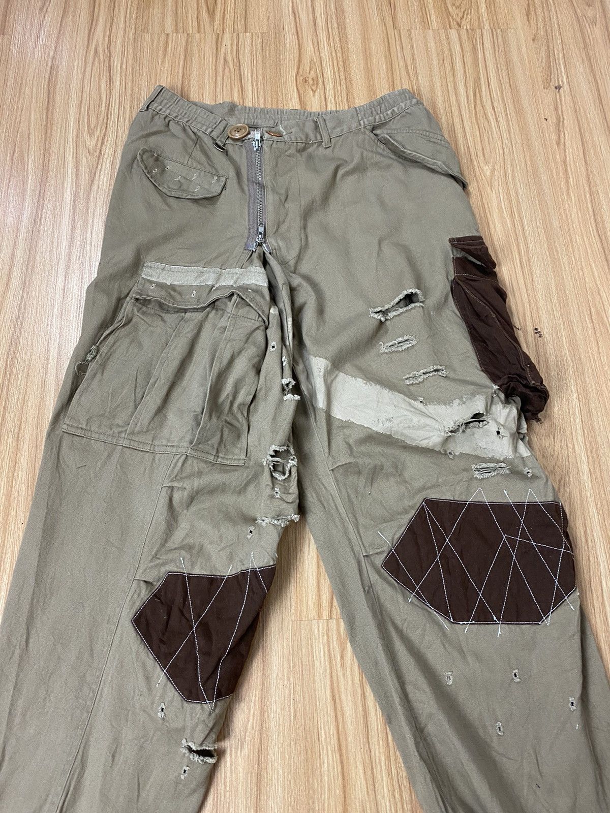 Japanese Brand 🔥SALE🔥STREET FASHION DESIGN PANTS BY KINGLY MASK Size US 33 - 5 Thumbnail