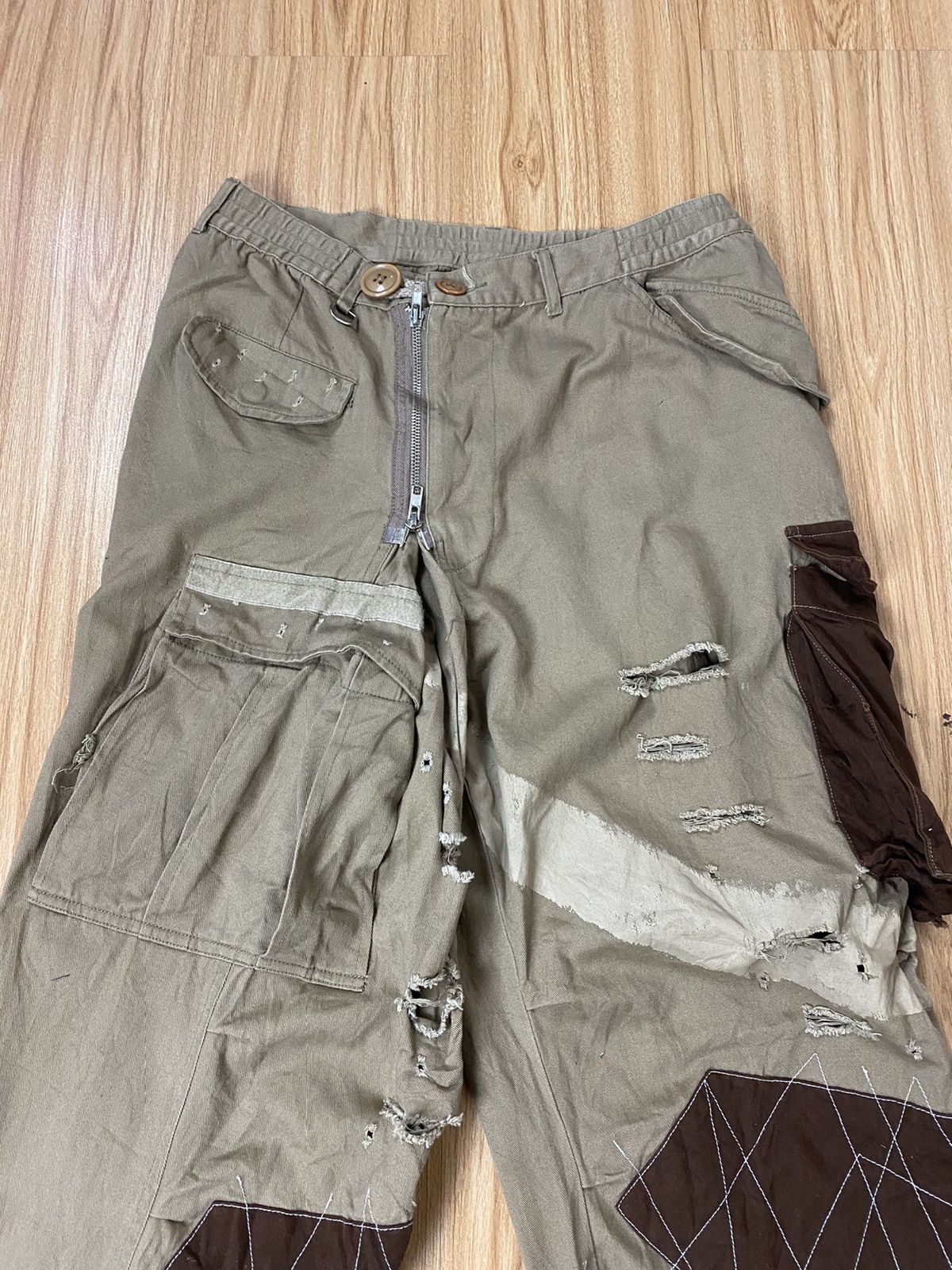 Japanese Brand 🔥SALE🔥STREET FASHION DESIGN PANTS BY KINGLY MASK Size US 33 - 6 Thumbnail