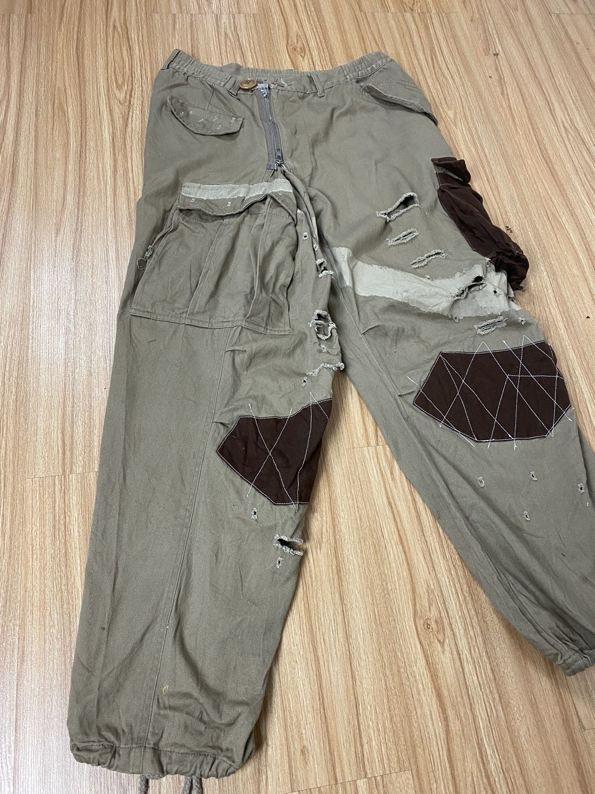 Japanese Brand 🔥SALE🔥STREET FASHION DESIGN PANTS BY KINGLY MASK Size US 33 - 3 Thumbnail