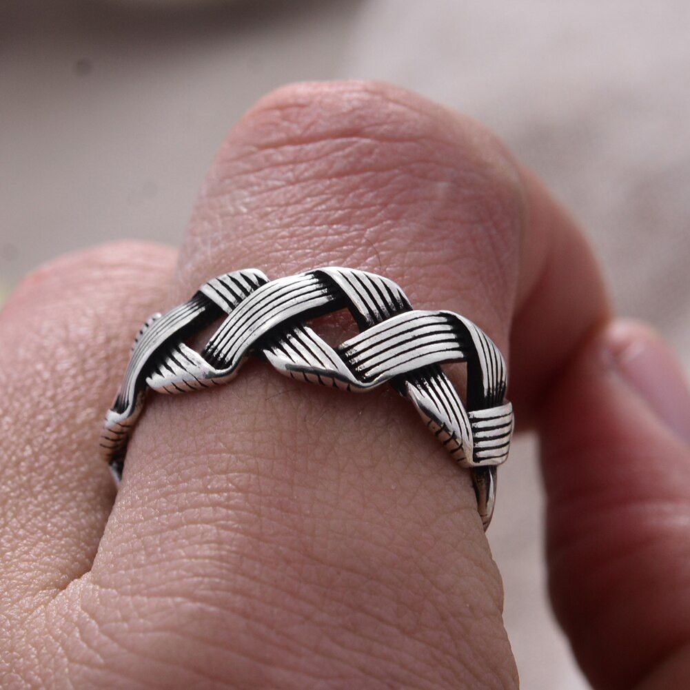 Jewelry Retro Cross Finger Rings Size ONE SIZE - 5 Thumbnail
