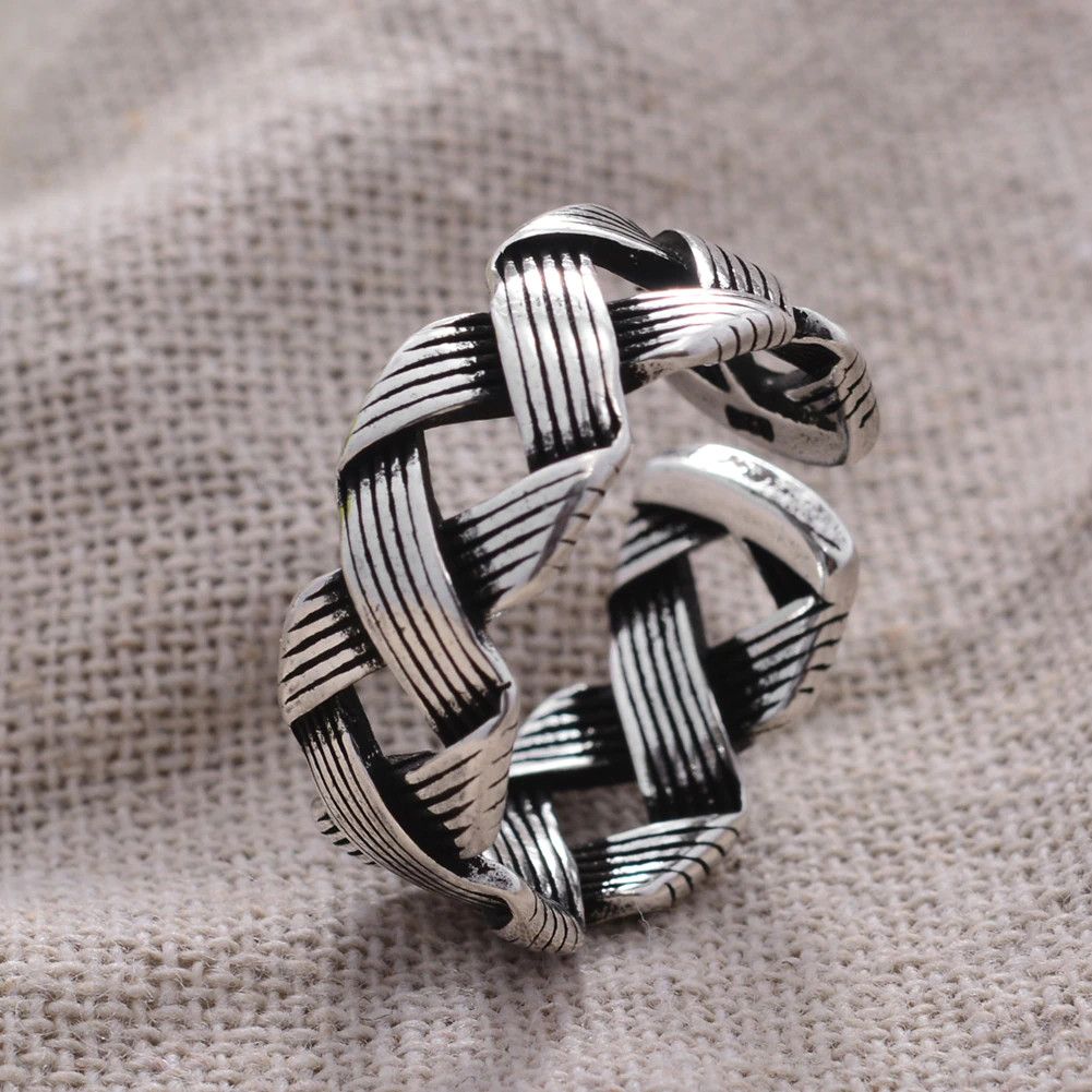 Jewelry Retro Cross Finger Rings Size ONE SIZE - 2 Thumbnail