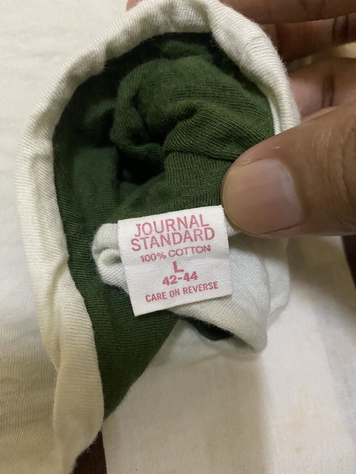 Japanese Brand × Journal Standard × Vintage JOURNAL STANDARD REVERSIBLE TEE Size US M / EU 48-50 / 2 - 5 Thumbnail