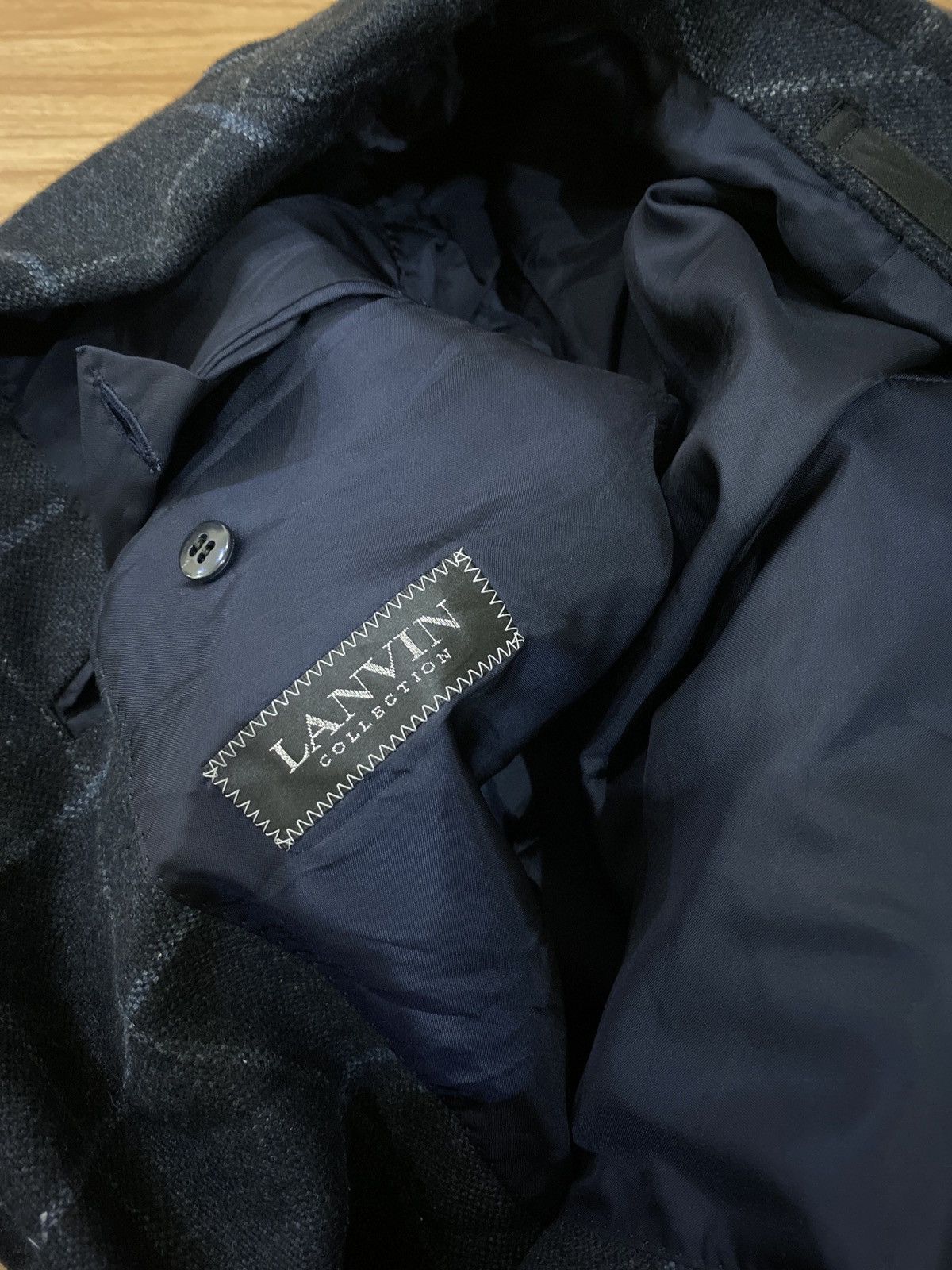 Lanvin 🔥 SALE🔥LANVIN COLLECTION CHECKED DESIGN BLAZERS Size US L / EU 52-54 / 3 - 7 Thumbnail