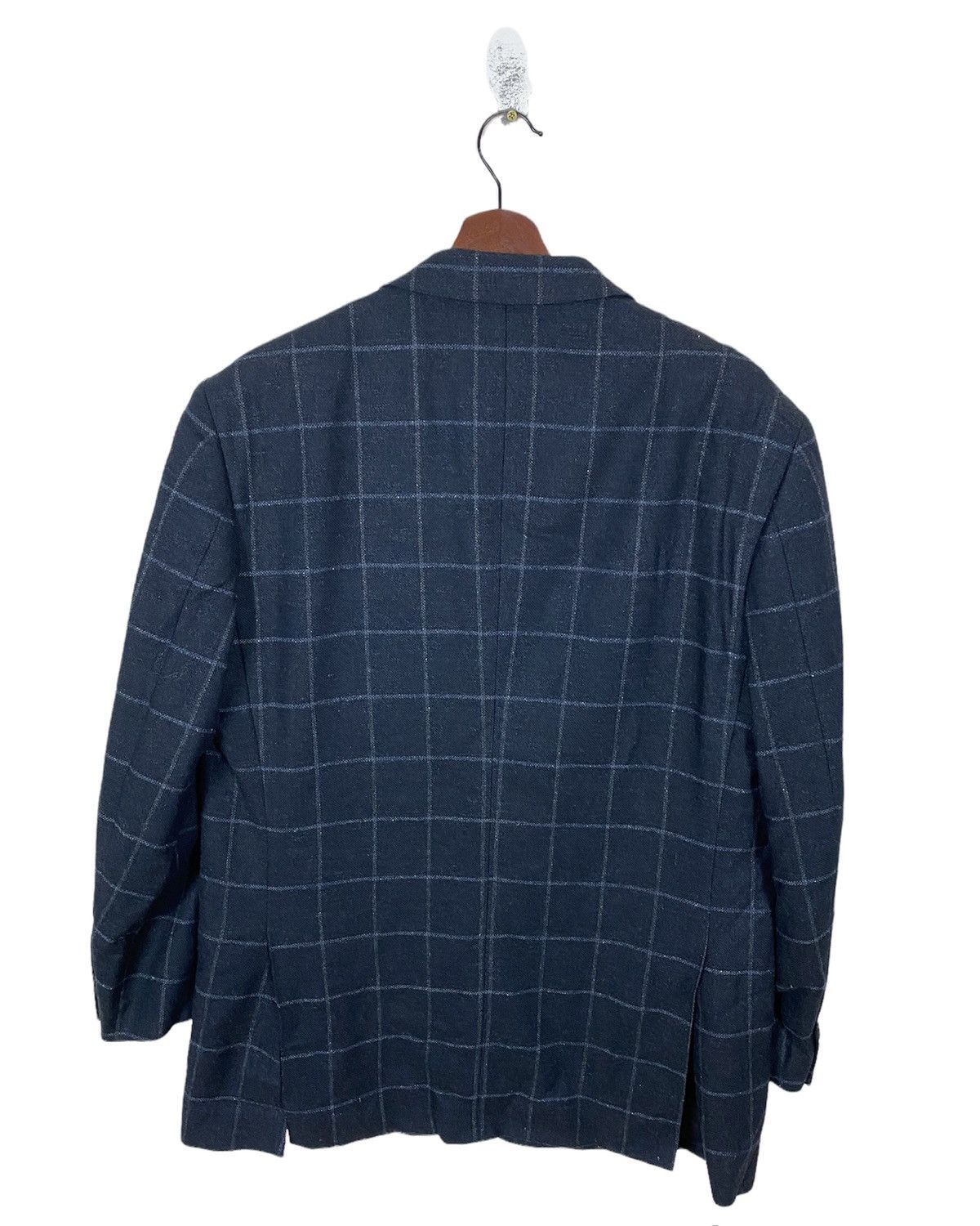Lanvin 🔥 SALE🔥LANVIN COLLECTION CHECKED DESIGN BLAZERS Size US L / EU 52-54 / 3 - 2 Thumbnail
