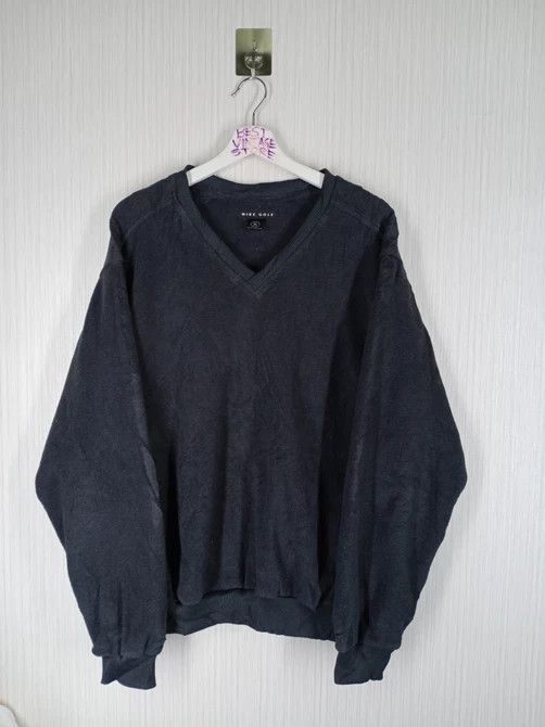 Nike × Vintage Vintage Nike Golf Small Logo Fleece Sweatshirt Size US XL / EU 56 / 4 - 2 Thumbnail