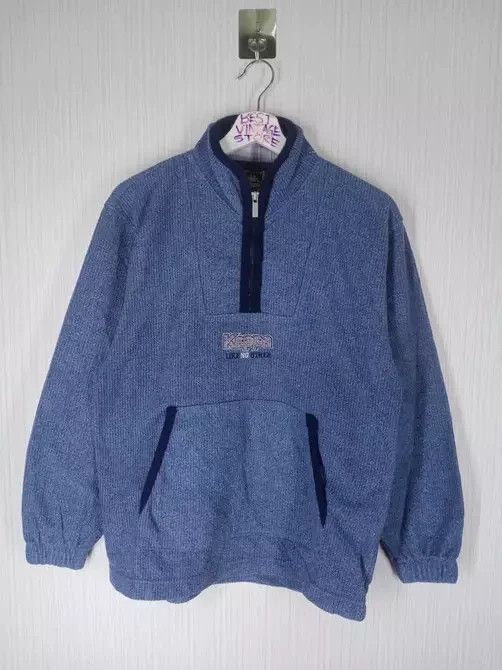 Kappa Rare Vintage Kappa Half Zipper Fleece Jacket Size US M / EU 48-50 / 2 - 2 Thumbnail