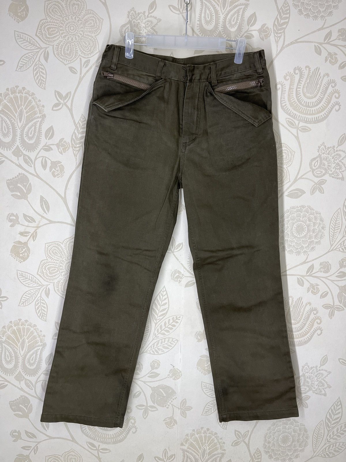 Japanese Brand × Vintage Merchenary Waxed Denim Jeans Made In TKO Size US 32 / EU 48 - 1 Thumbnail