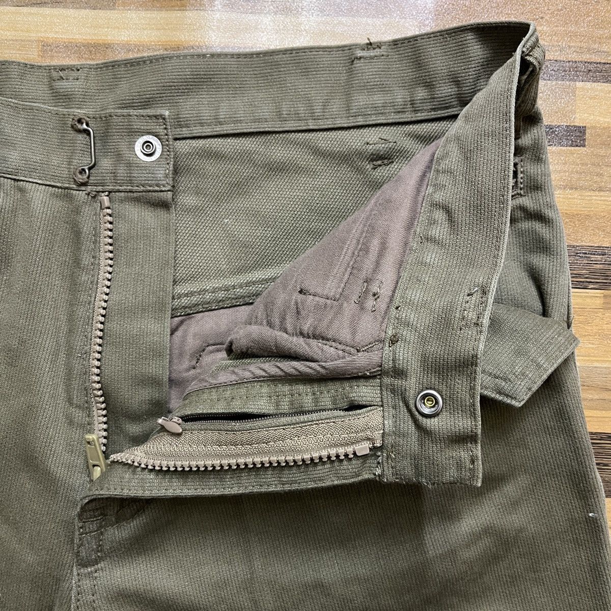 Japanese Brand × Vintage Merchenary Waxed Denim Jeans Made In TKO Size US 32 / EU 48 - 11 Thumbnail