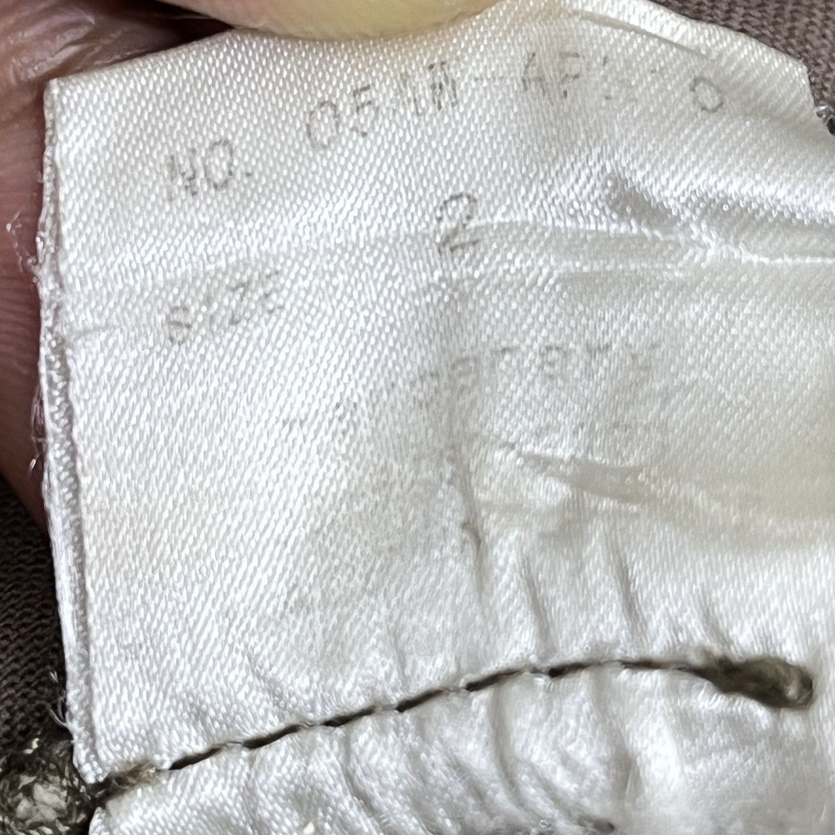 Japanese Brand × Vintage Merchenary Waxed Denim Jeans Made In TKO Size US 32 / EU 48 - 9 Thumbnail