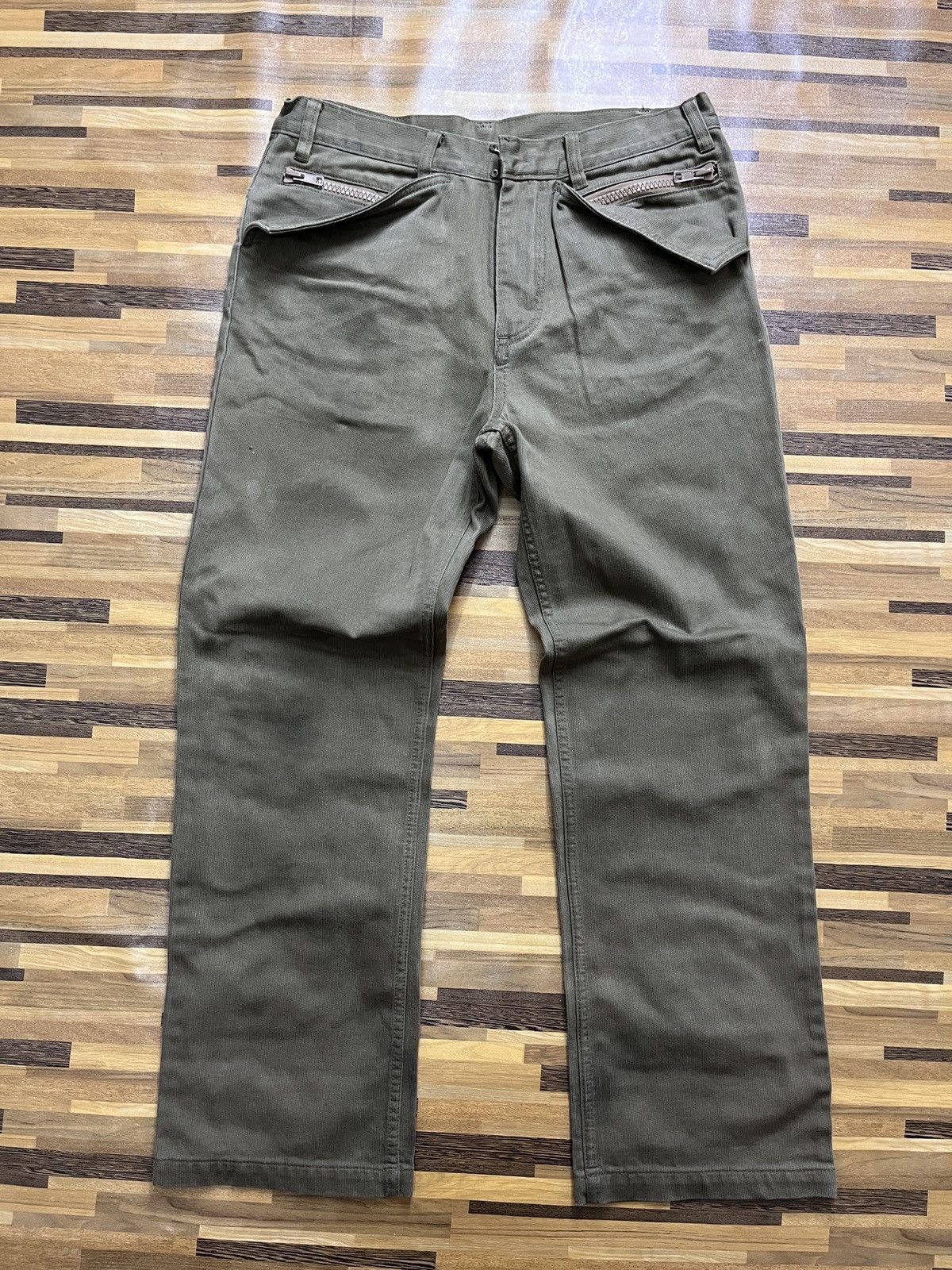 Japanese Brand × Vintage Merchenary Waxed Denim Jeans Made In TKO Size US 32 / EU 48 - 18 Thumbnail