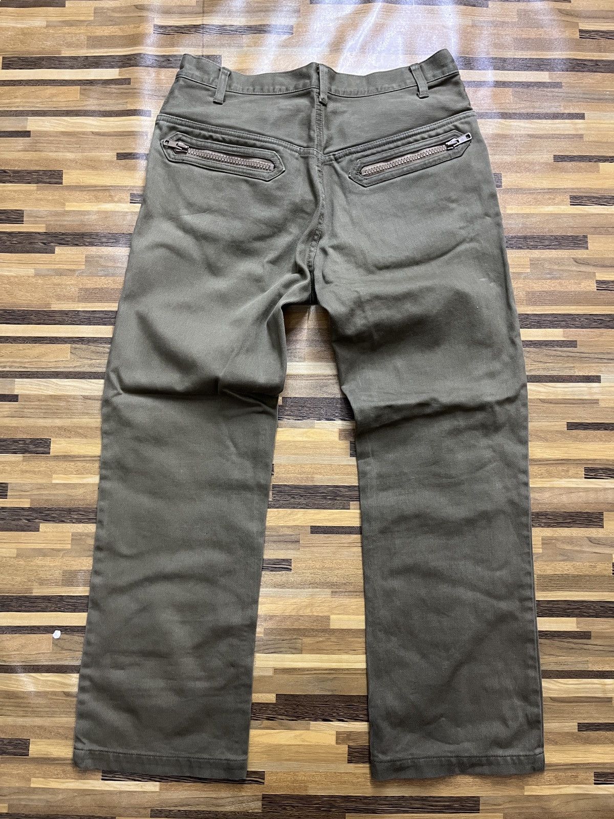 Japanese Brand × Vintage Merchenary Waxed Denim Jeans Made In TKO Size US 32 / EU 48 - 17 Thumbnail
