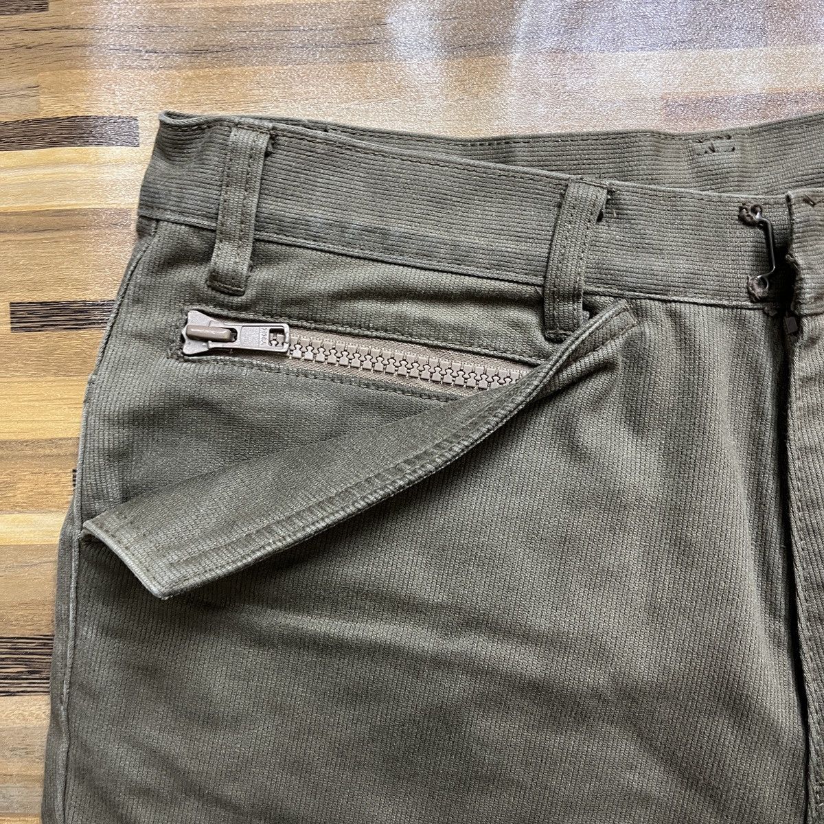 Japanese Brand × Vintage Merchenary Waxed Denim Jeans Made In TKO Size US 32 / EU 48 - 12 Thumbnail