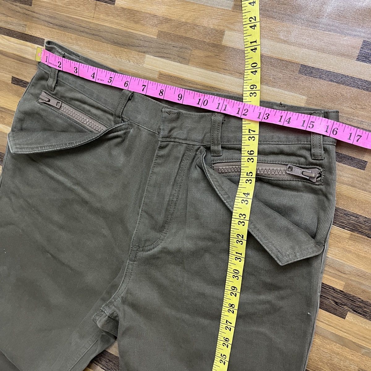Japanese Brand × Vintage Merchenary Waxed Denim Jeans Made In TKO Size US 32 / EU 48 - 3 Thumbnail