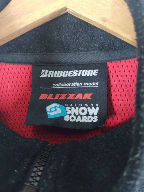 Japanese Brand × Salomon × Sports Specialties Rare Collaboration Blizzak Bridgestone Salomon Fleece Jacket Size US XL / EU 56 / 4 - 7 Thumbnail