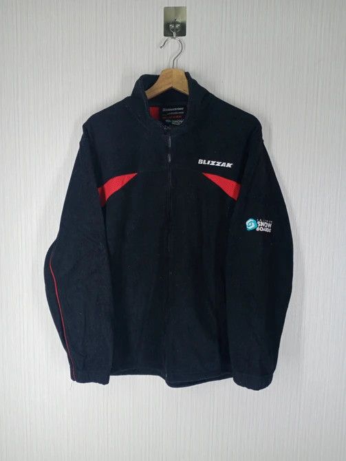Japanese Brand × Salomon × Sports Specialties Rare Collaboration Blizzak Bridgestone Salomon Fleece Jacket Size US XL / EU 56 / 4 - 2 Thumbnail