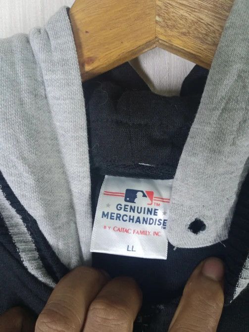 New York Yankees Rare MLB New York Yankees Zipper Hoodie Sweatshirt Size US L / EU 52-54 / 3 - 5 Thumbnail