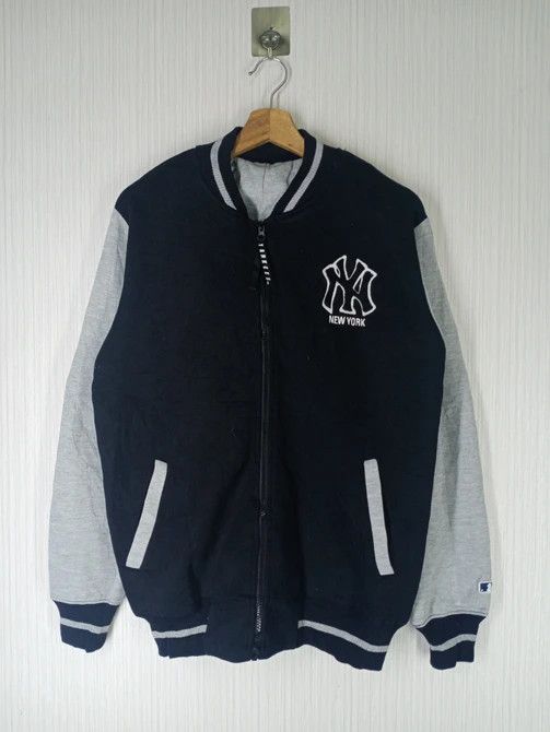New York Yankees Rare MLB New York Yankees Zipper Hoodie Sweatshirt Size US L / EU 52-54 / 3 - 1 Thumbnail