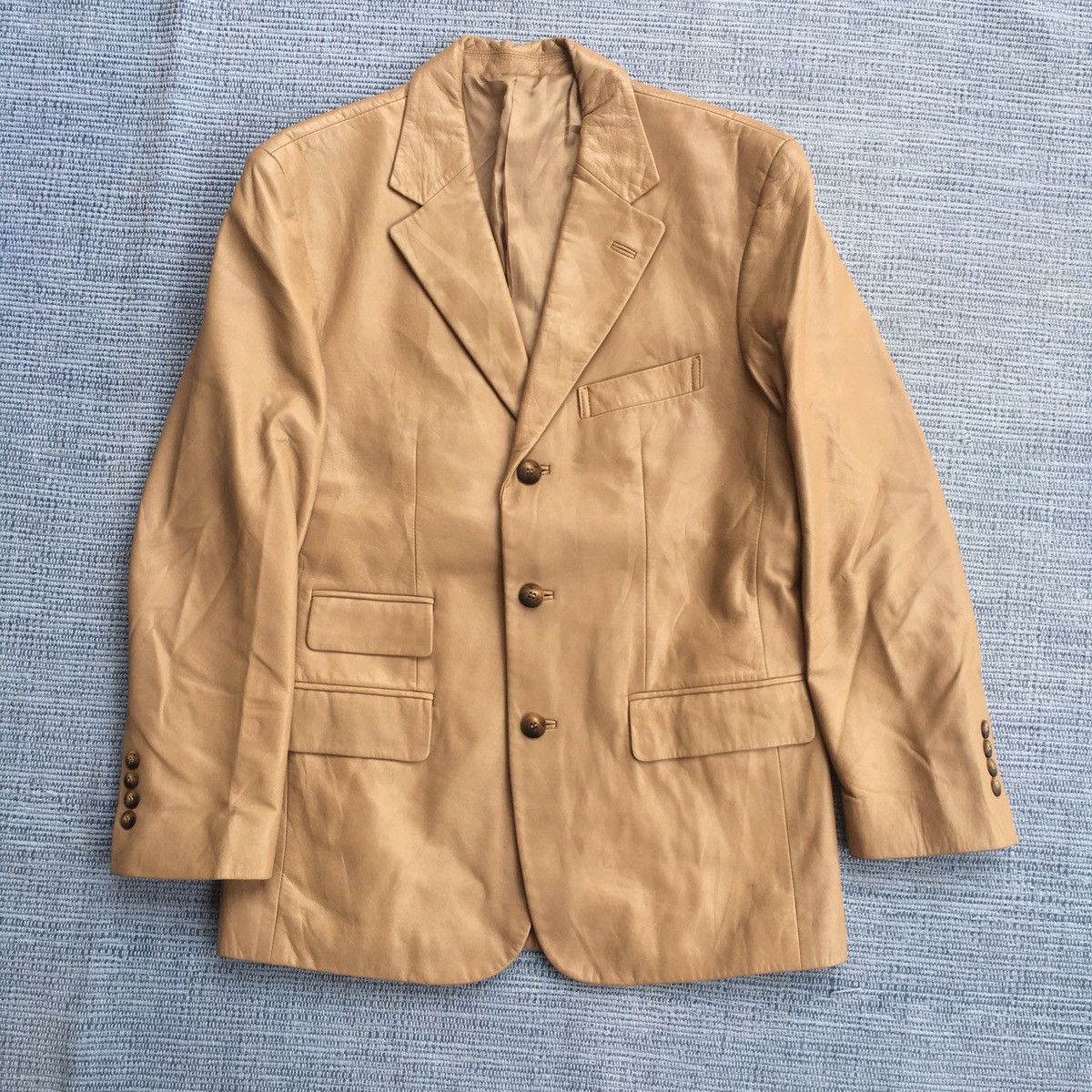 Vintage sheep skin blazer Size US M / EU 48-50 / 2 - 1 Thumbnail
