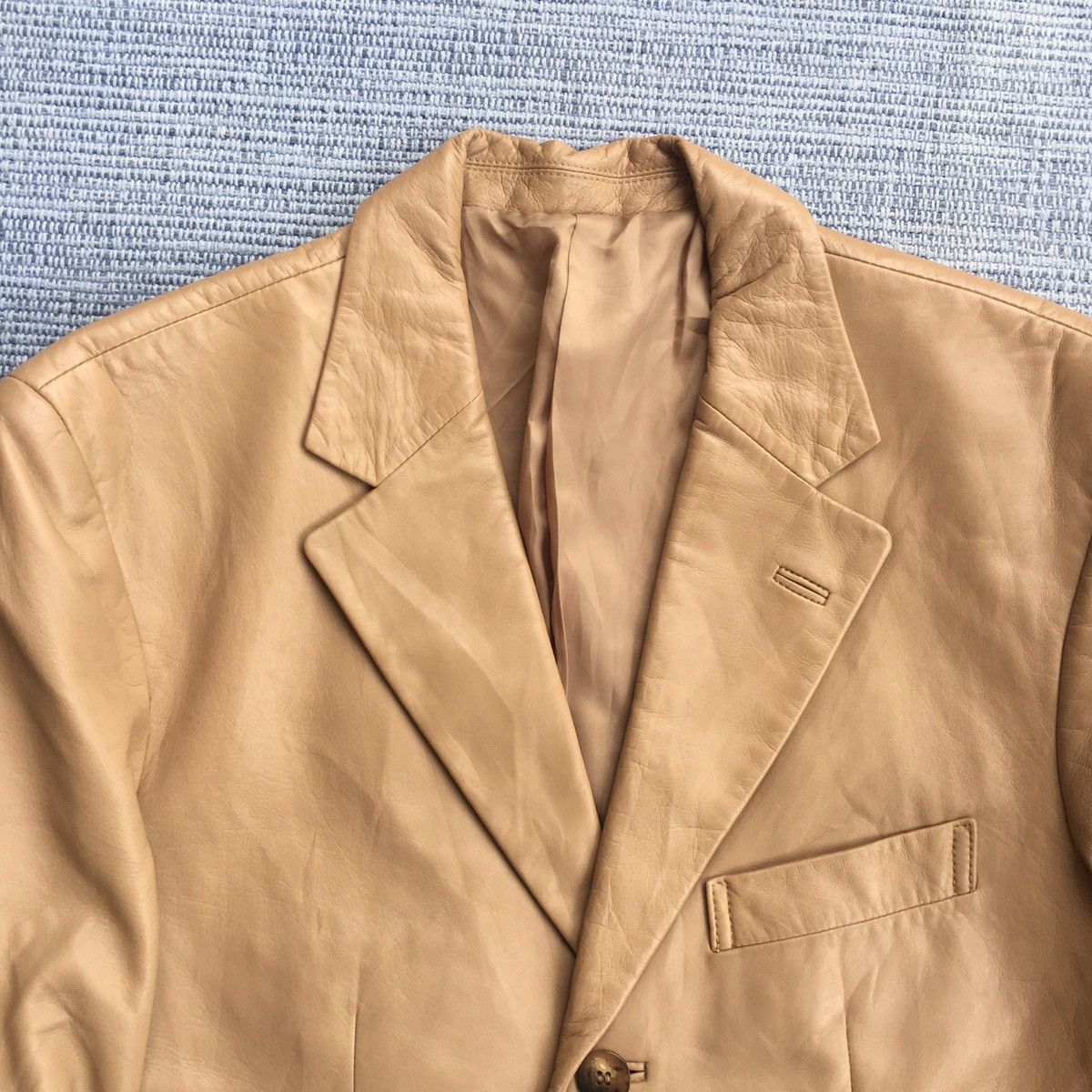 Vintage sheep skin blazer Size US M / EU 48-50 / 2 - 2 Thumbnail