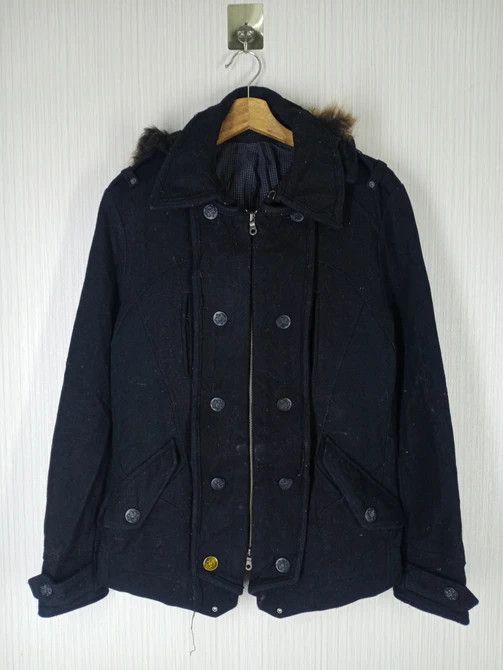PPFM Ppfm Wool Hoodie Jacket Seditionaries Punk Fashion Size US M / EU 48-50 / 2 - 2 Thumbnail