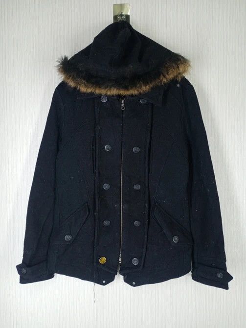 PPFM Ppfm Wool Hoodie Jacket Seditionaries Punk Fashion Size US M / EU 48-50 / 2 - 1 Thumbnail