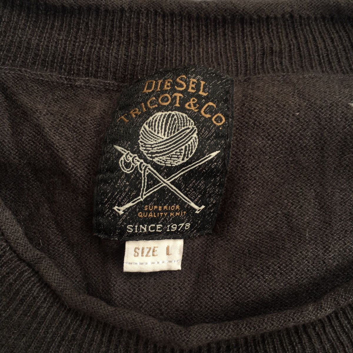 Diesel diesel tricot & co jumper Size US L / EU 52-54 / 3 - 3 Thumbnail