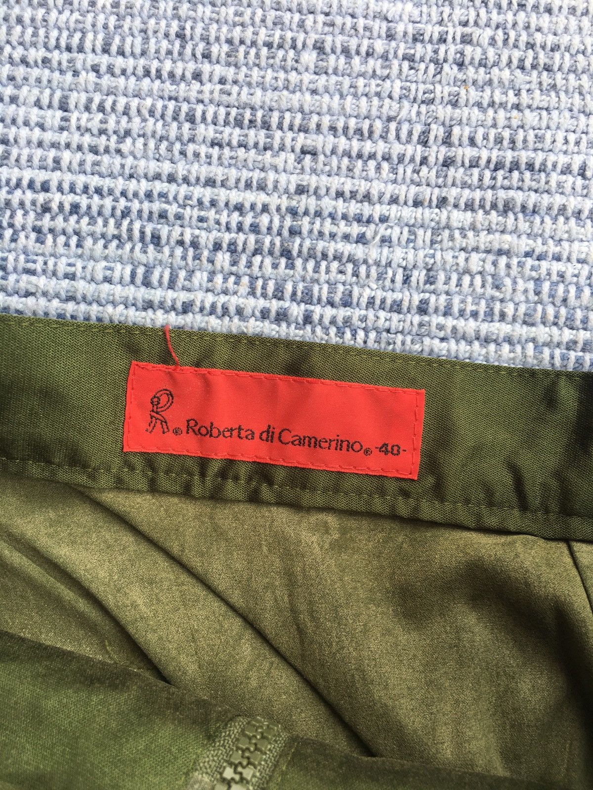 Roberta di Camerino midi zipper skirt Size 26" / US 2 / IT 38 - 5 Thumbnail