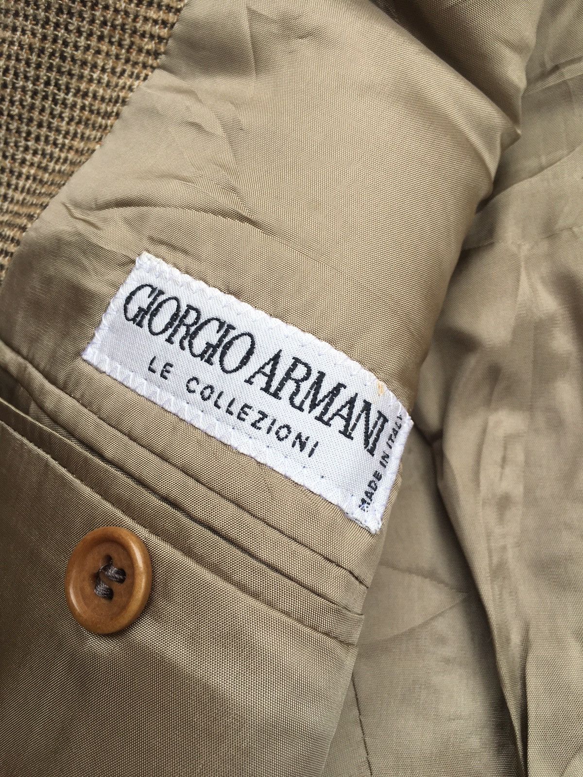Giorgio Armani × Vintage vintage wool blazer Size 40R - 6 Thumbnail