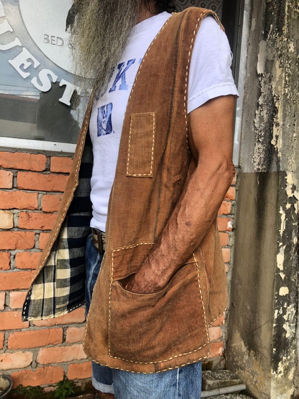 Vintage Reversible Vest Tank Size US L / EU 52-54 / 3 - 9 Thumbnail