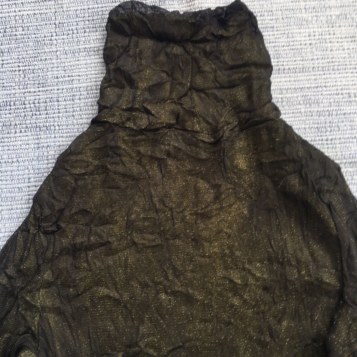 Japanese Brand glitter wrinkle top Size US M / EU 48-50 / 2 - 2 Thumbnail