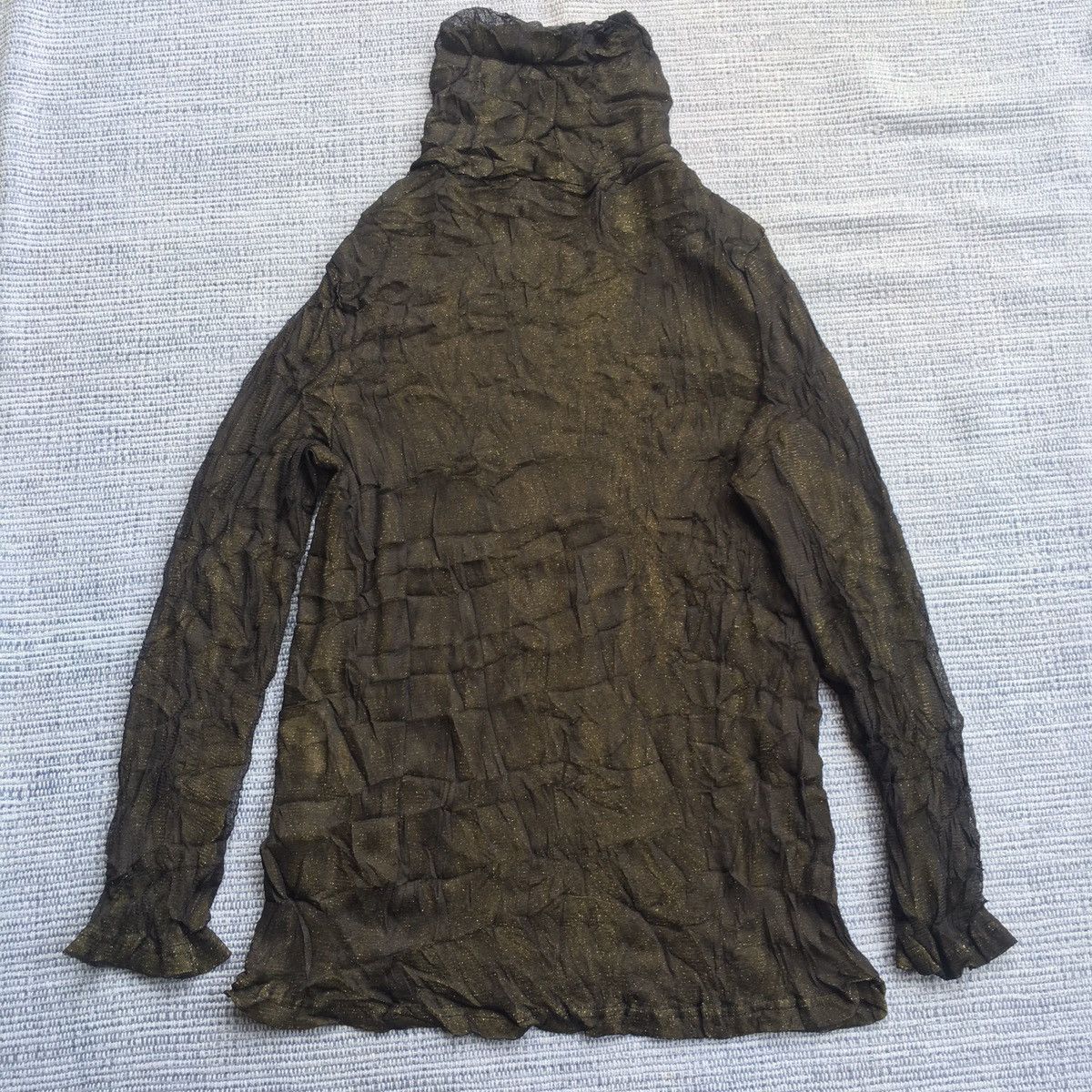 Japanese Brand glitter wrinkle top Size US M / EU 48-50 / 2 - 1 Thumbnail