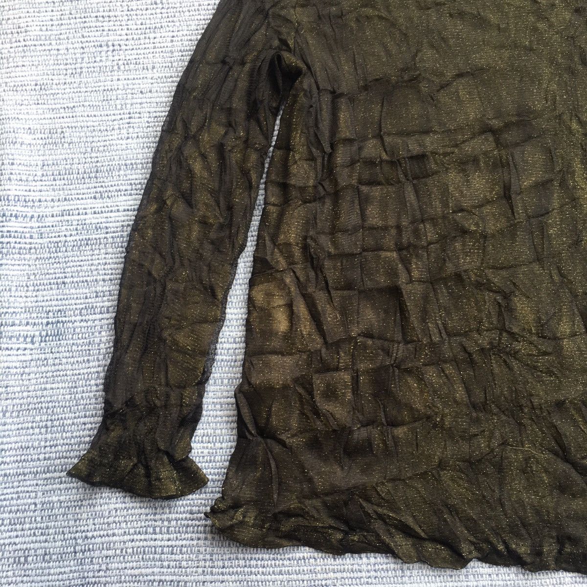 Japanese Brand glitter wrinkle top Size US M / EU 48-50 / 2 - 4 Thumbnail