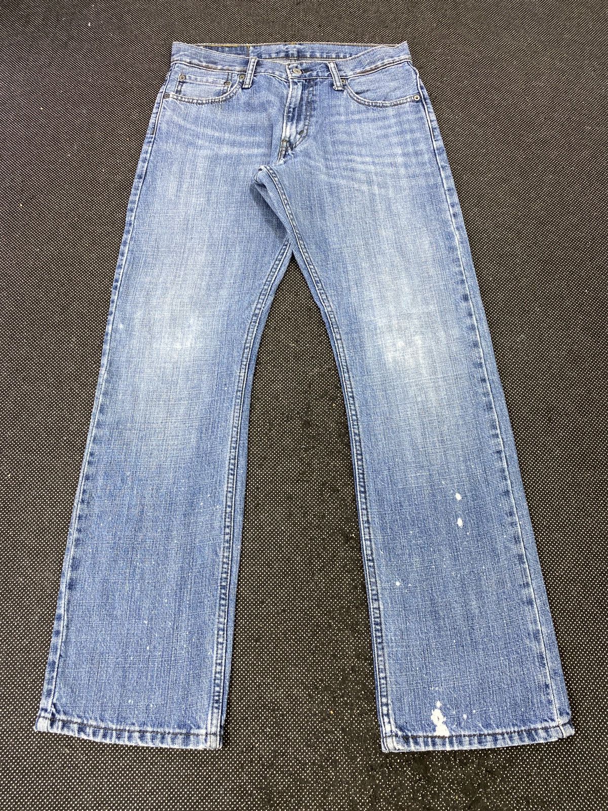 Jean × Levi's × Vintage VINTAGE LEVIS 514 BLUE WASH JEANS-J393 Size US 31 - 2 Thumbnail